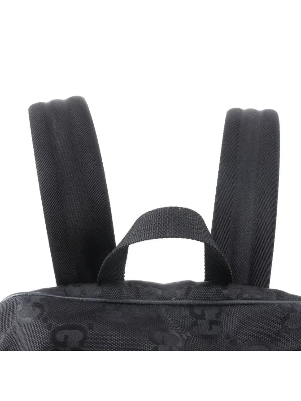 Gucci Off the Grid GG Nylon Leather Backpack Black